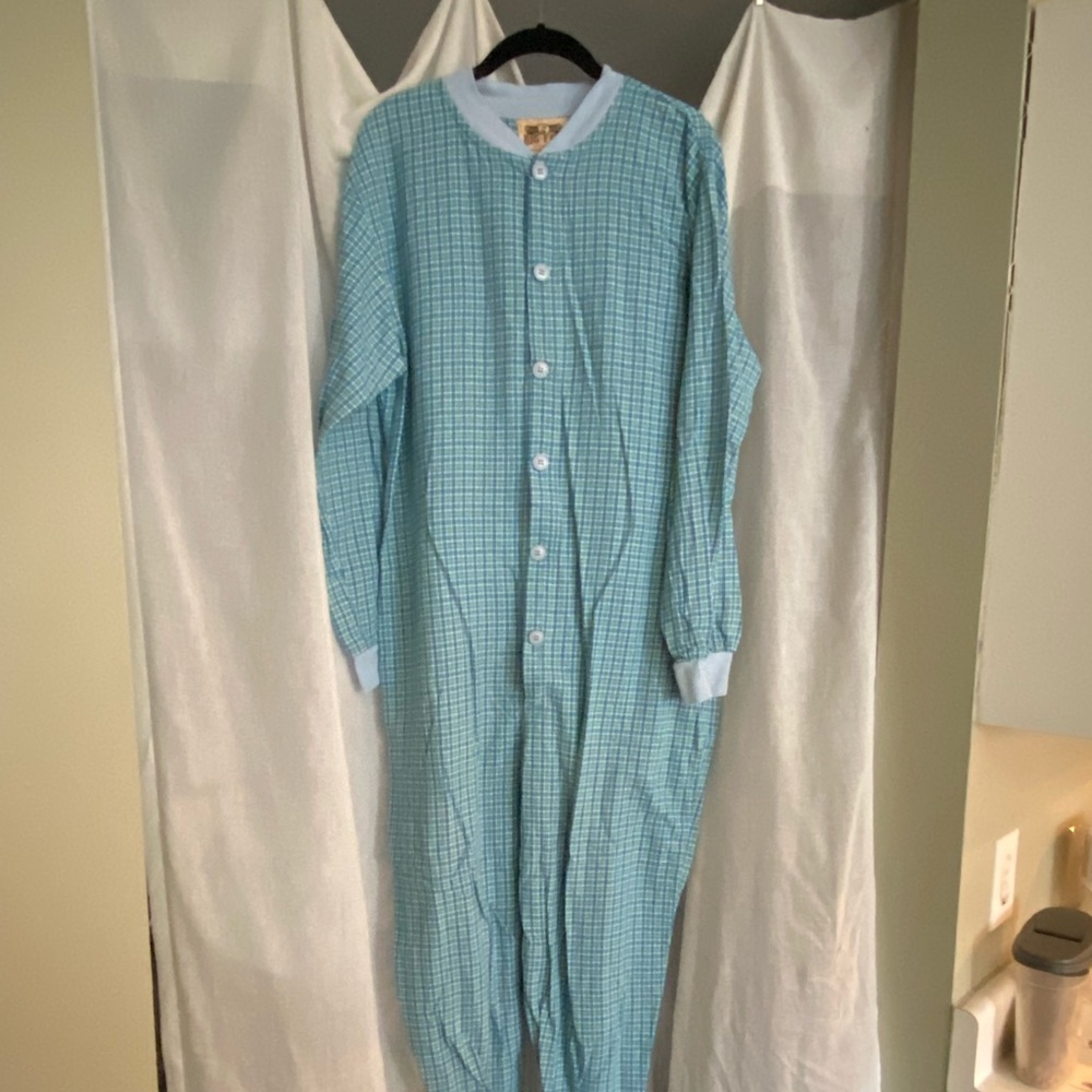 Big Feet Adult Footed Pajamas M